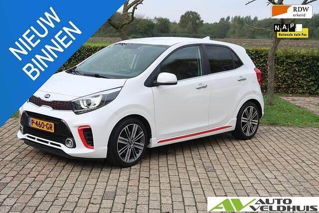 Wit Gebruikt 2018 Kia Picanto GT-Line Hatchback | € 9.999 (Eerlijke prijs) - Afbeelding 1/4