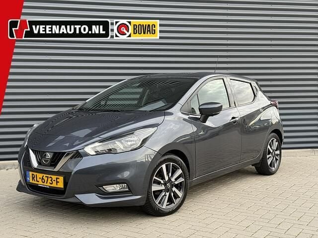 Grijs Gebruikt 2018 Nissan Micra N-Connecta Hatchback | € 8.945 (Goede deal) - Afbeelding 1/4