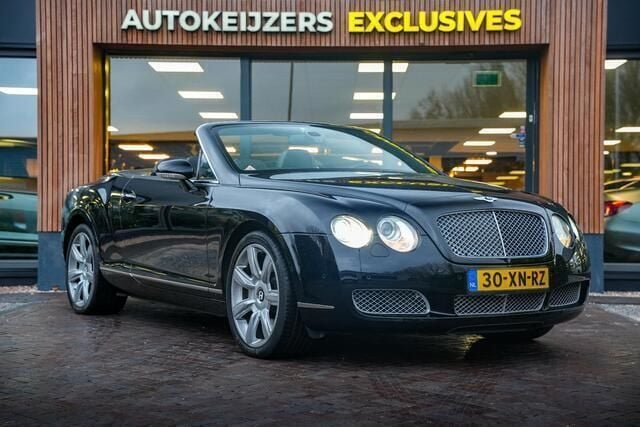 Zwart Gebruikt 2007 Bentley Continental GT Convertible Cabriolet | € 49.900 - Afbeelding 1/4