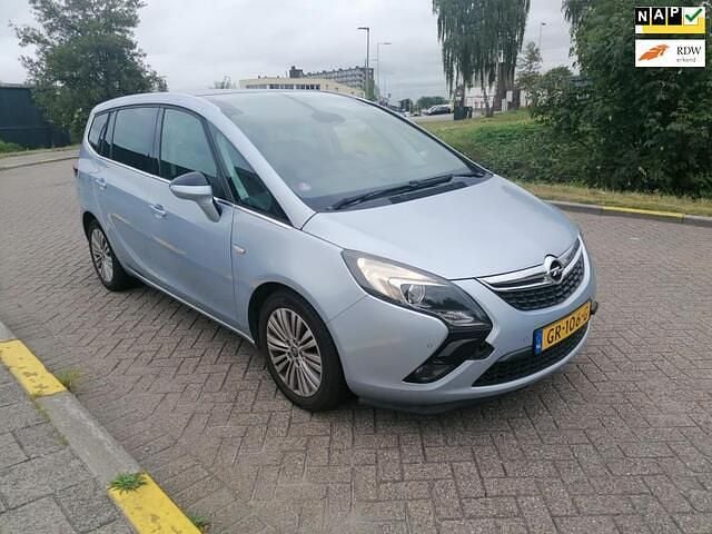Grijs Gebruikt 2015 Opel Zafira Tourer Business MPV | € 5.750 (Super prijs) - Afbeelding 1/4