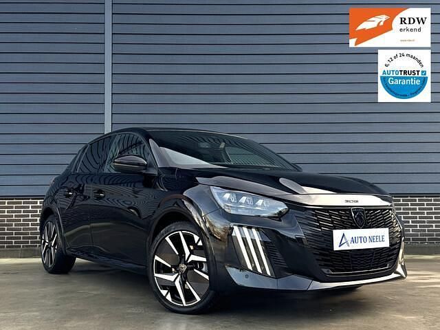 Zwart Occasion 2024 Peugeot 208 GT Hatchback | € 23.900 (Eerlijke prijs) - Afbeelding 1/4