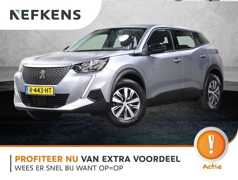Grijs Occasion 2022 Peugeot e-2008 Active SUV | € 16.925 (Super prijs) - Afbeelding 1/4