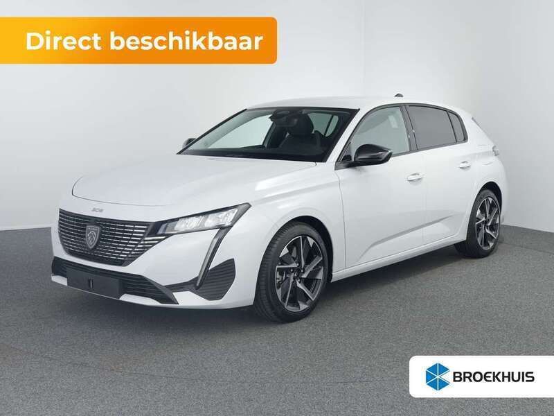 Wit Nieuw 2025 Peugeot 308 Allure Hatchback | € 40.950 - Afbeelding 1/4