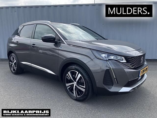 Grijs Gebruikt 2021 Peugeot 3008 GT SUV | € 24.895 (Goede deal) - Afbeelding 1/4