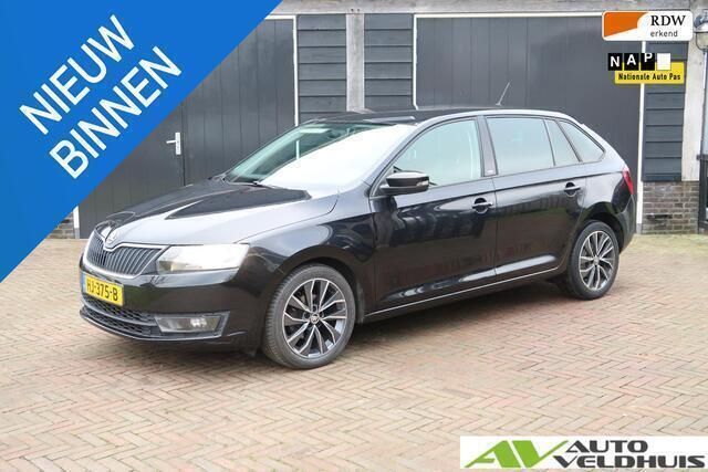 Zwart Gebruikt 2015 Skoda Rapid Hatchback | € 6.995 (Eerlijke prijs) - Afbeelding 1/4