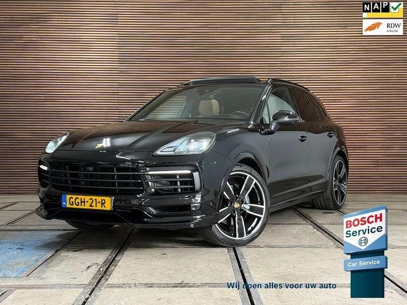 Zwart Gebruikt 2023 Porsche Cayenne Platinum Edition SUV | € 89.890 (Super prijs) - Afbeelding 1/4