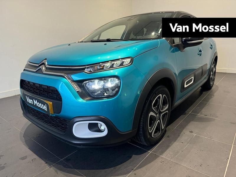 Blauw Gebruikt 2020 Citroën C3 Feel Hatchback | € 13.440 (Eerlijke prijs) - Afbeelding 1/4