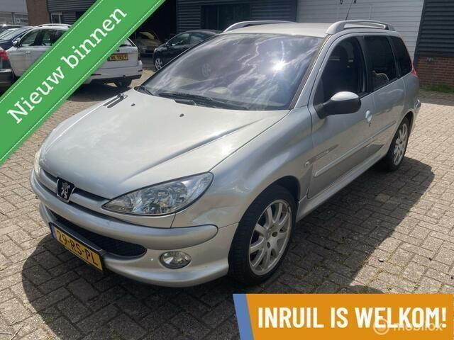 Grijs Gebruikt 2005 Peugeot 206 Quiksilver Stationwagen | € 750 (Super prijs) - Afbeelding 1/4