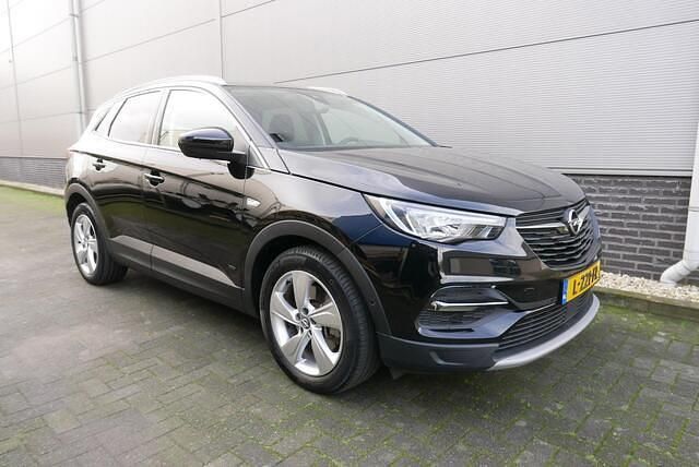 Zwart Gebruikt 2021 Opel Grandland X Elegance SUV | € 12.750 (Super prijs) - Afbeelding 1/4