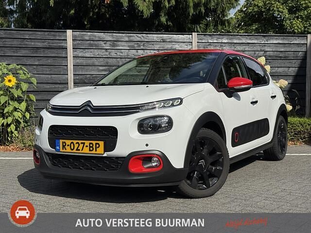 Wit Gebruikt 2019 Citroën C3 PureTech Hatchback | € 10.950 (Eerlijke prijs) - Afbeelding 1/4