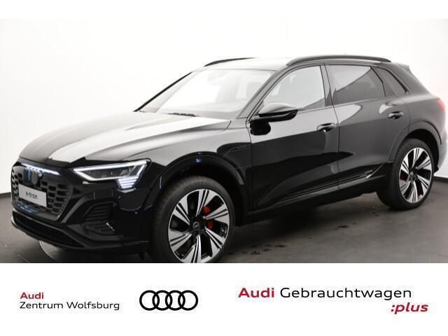 Zwart Gebruikt 2024 Audi Q8 e-tron S-Line SUV | € 89.349 - Afbeelding 1/4