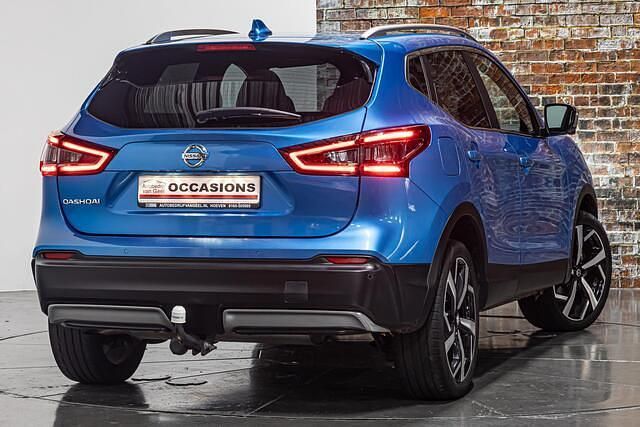 Blauw Gebruikt 2017 Nissan Qashqai Tekna+ SUV | € 16.795 (Eerlijke prijs) - Afbeelding 1/3