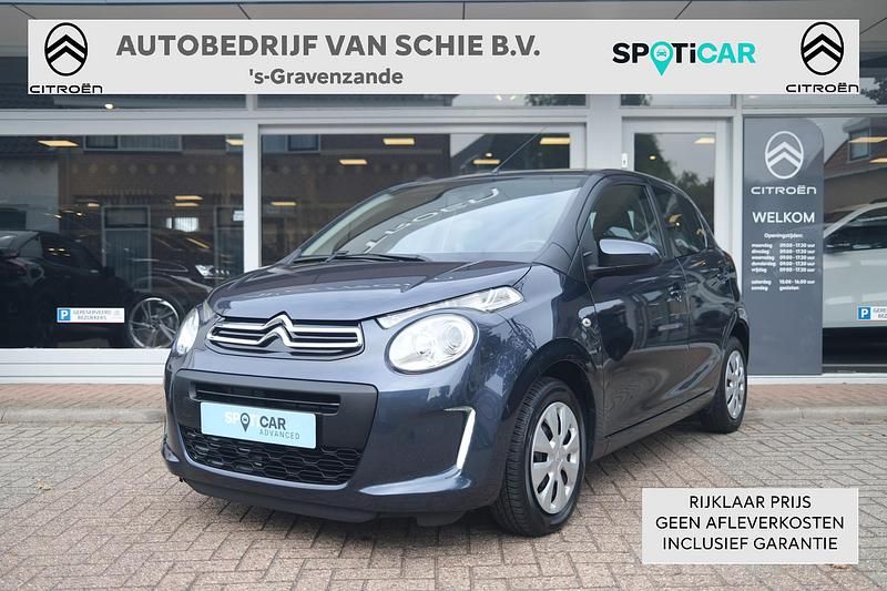Blauw Gebruikt 2015 Citroën C1 Feel Hatchback | € 5.450 (Eerlijke prijs) - Afbeelding 1/4