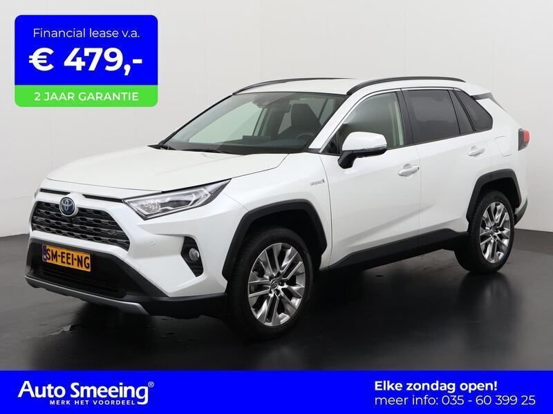 Wit Gebruikt 2021 Toyota RAV4 Executive SUV | € 34.895 (Super prijs) - Afbeelding 1/4
