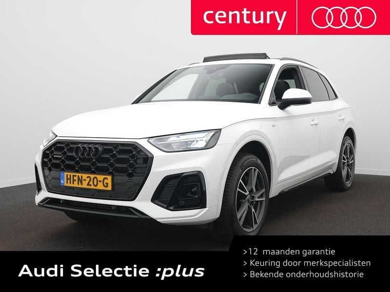 Wit Occasion 2022 Audi Q5 Competition SUV | € 44.450 (Super prijs) - Afbeelding 1/4