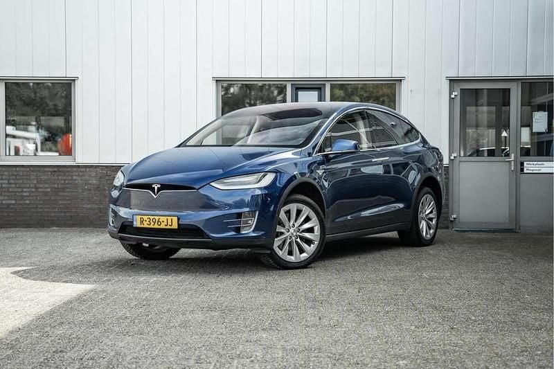 Blauw Gebruikt 2016 Tesla Model X SUV | € 36.950 (Eerlijke prijs) - Afbeelding 1/4