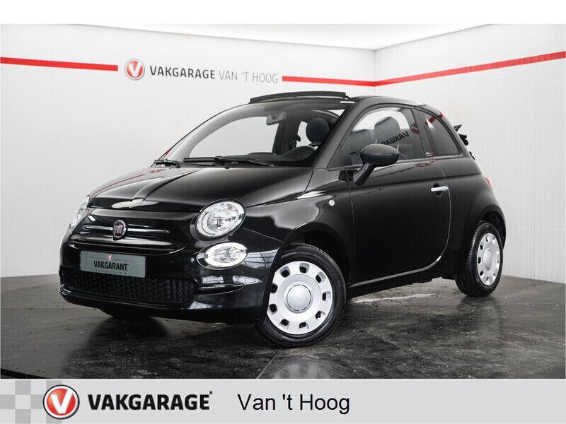 Zwart Gebruikt 2025 Fiat 500 Cabriolet | € 12.944 (Super prijs) - Afbeelding 1/4