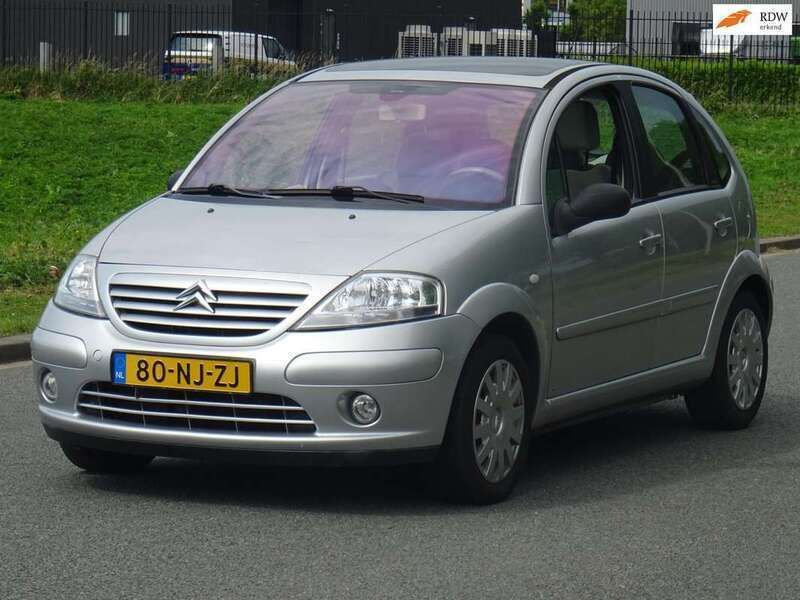 Grijs Gebruikt 2003 Citroën C3 Exclusive Hatchback | € 1.999 (Eerlijke prijs) - Afbeelding 1/4