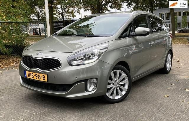 Grijs Gebruikt 2015 Kia Carens MPV | € 12.999 (Eerlijke prijs) - Afbeelding 1/4