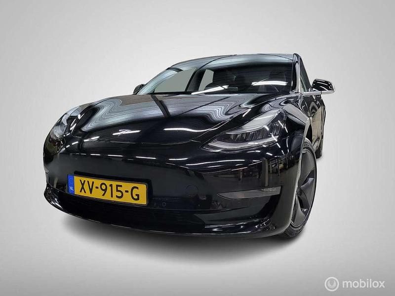 Zwart Gebruikt 2019 Tesla Model 3 Long Range AWD Sedan | € 21.950 (Eerlijke prijs) - Afbeelding 1/4