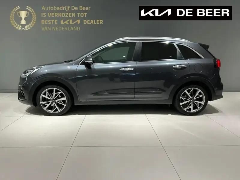 Platinum graphite (grijs metallic) Gebruikt 2019 Kia Niro SUV | € 22.945 (Iets duurder) - Afbeelding 1/4