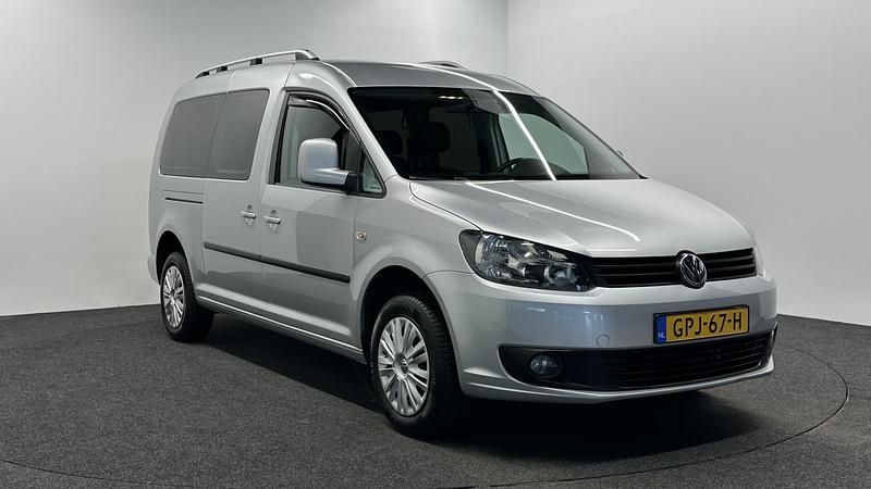 Grijs Occasion 2012 VW Caddy Maxi Highline MPV | € 15.500 (Iets duurder) - Afbeelding 1/4