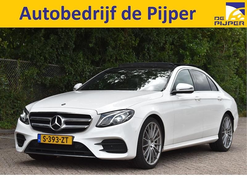 Wit Occasion 2018 Mercedes E200 Business Sedan | € 29.950 (Eerlijke prijs) - Afbeelding 1/3