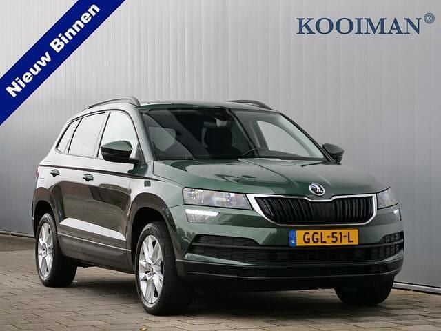 Groen Gebruikt 2021 Skoda Karoq Business Line SUV | € 26.795 (Super prijs) - Afbeelding 1/4