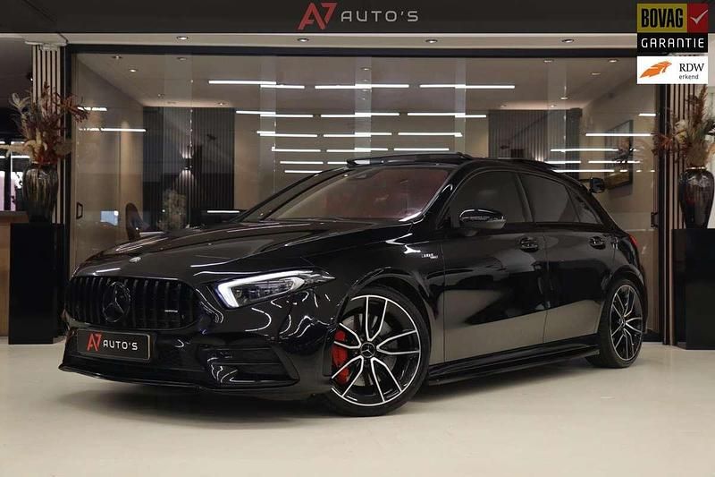 Occasion Mercedes A35 AMG AMG 306 PK (225 kW) 2020 Zwart Hatchback