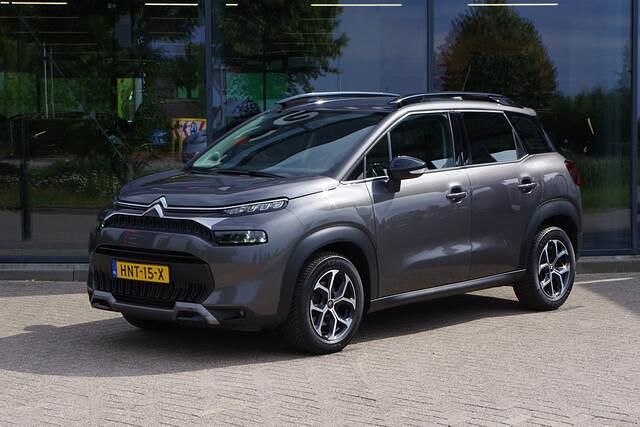 Grijs Gebruikt 2021 Citroën C3 Aircross PureTech SUV | € 15.950 (Super prijs) - Afbeelding 1/4