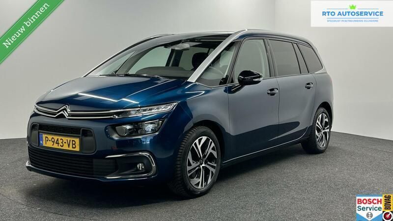 Blauw Gebruikt 2022 Citroën C4 SpaceTourer Live MPV | € 19.000 (Eerlijke prijs) - Afbeelding 1/4