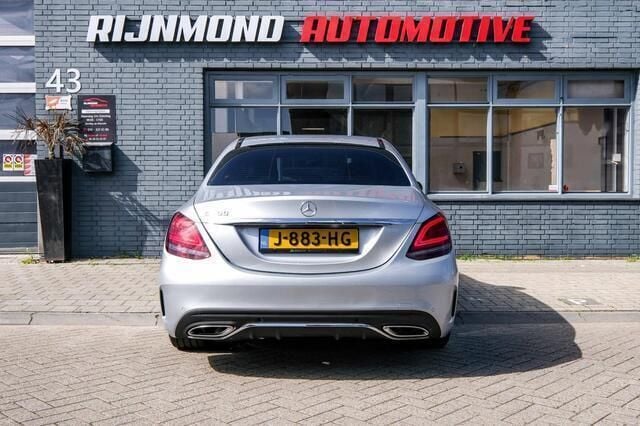 Occasion Mercedes C300 AMG line 259 PK (190 kW) 2019 Grijs, metallic lak Sedan