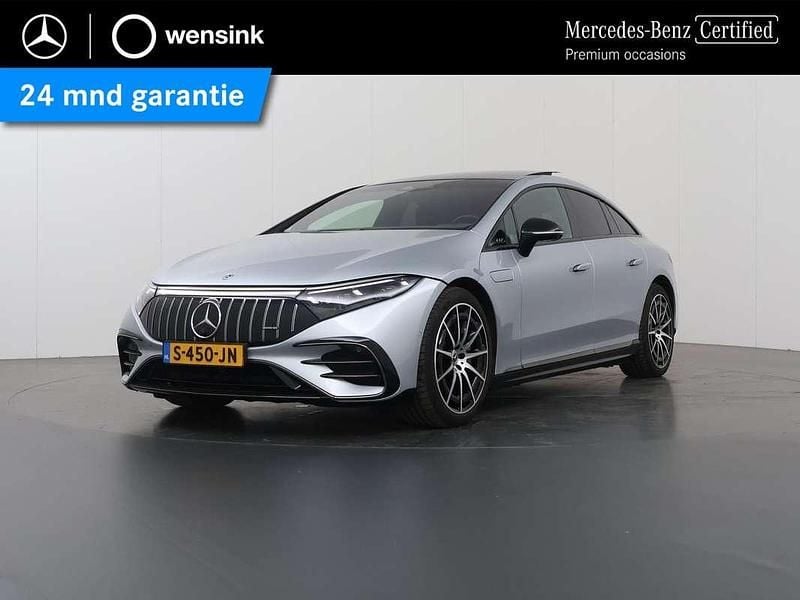 Grijs Occasion 2023 Mercedes EQS450+ AMG line Hatchback | € 66.850 (Goede deal) - Afbeelding 1/4