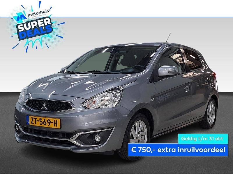 Grijs Gebruikt 2019 Mitsubishi Space Star Hatchback | € 12.940 (Eerlijke prijs) - Afbeelding 1/4