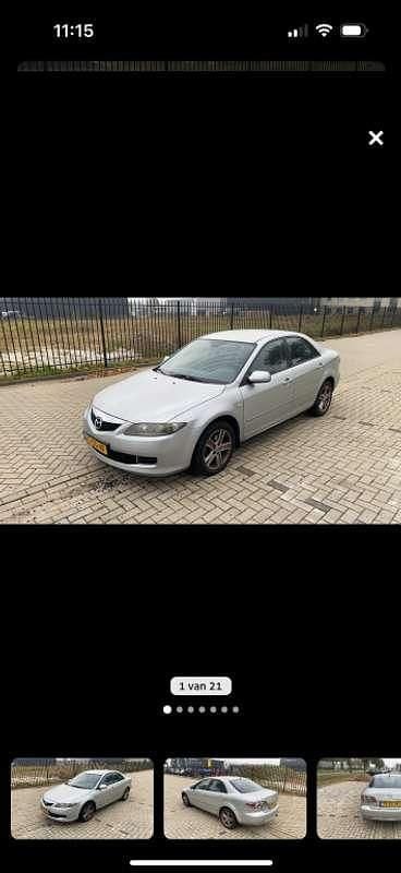 Grijs Gebruikt 2006 Mazda 6 Touring Sedan | € 1.350 (Super prijs) - Afbeelding 1/2