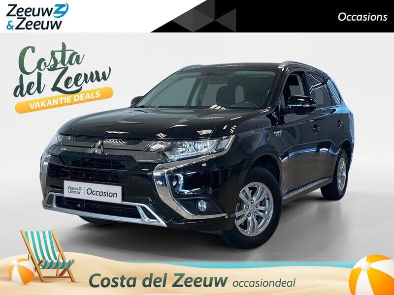 Zwart Gebruikt 2021 Mitsubishi Outlander P-HEV SUV | € 26.450 (Eerlijke prijs) - Afbeelding 1/4