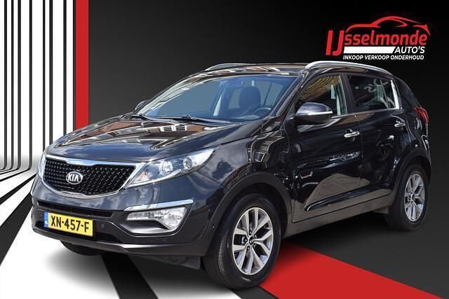 Zwart Gebruikt 2015 Kia Sportage SUV | € 14.440 (Eerlijke prijs) - Afbeelding 1/4