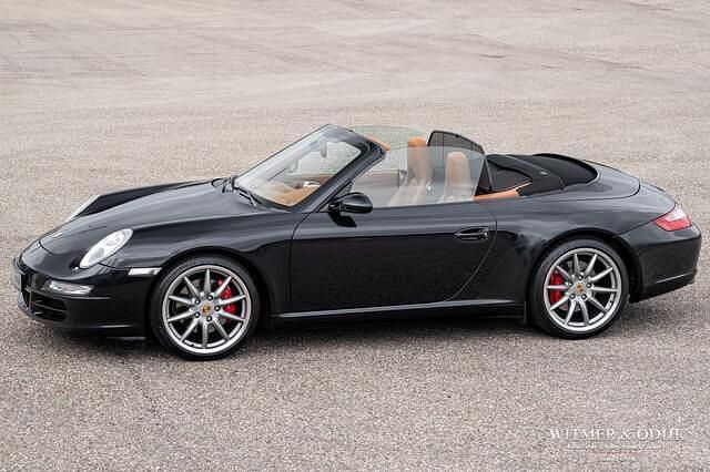 Occasion Porsche 911 Carrera S Cabriolet 355 PK (261 kW) 2005 Zwart (metallic) Cabriolet