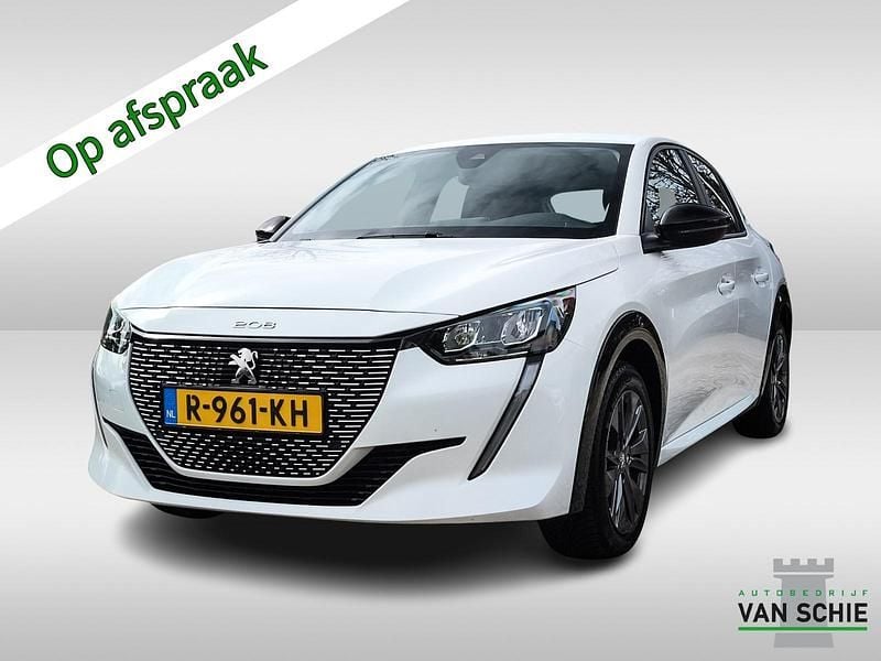Wit Gebruikt 2022 Peugeot e-208 Active Hatchback | € 15.400 (Goede deal) - Afbeelding 1/4