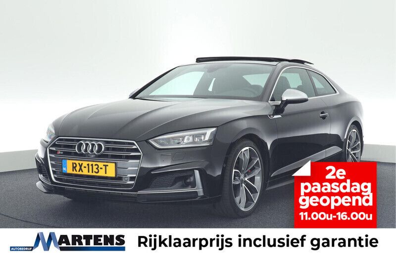 Zwart Gebruikt 2017 Audi S5 Coupé | € 39.949 (Eerlijke prijs) - Afbeelding 1/4