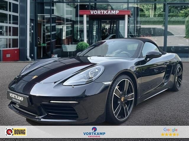 Zwart Gebruikt 2020 Porsche 718 Boxster Cabriolet | € 89.950 - Afbeelding 1/4