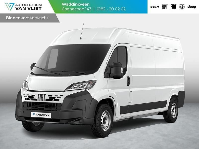 Wit Nieuw 2025 Fiat E-Ducato Van | € 48.845 - Afbeelding 1/4