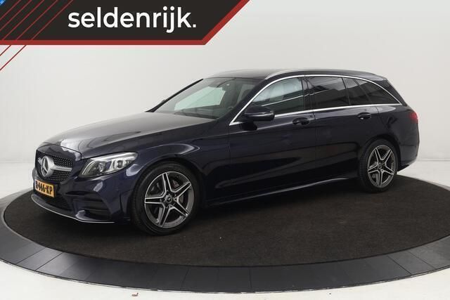 Blauw, metallic lak Gebruikt 2020 Mercedes C200 AMG Stationwagen | € 20.900 (Super prijs) - Afbeelding 1/4