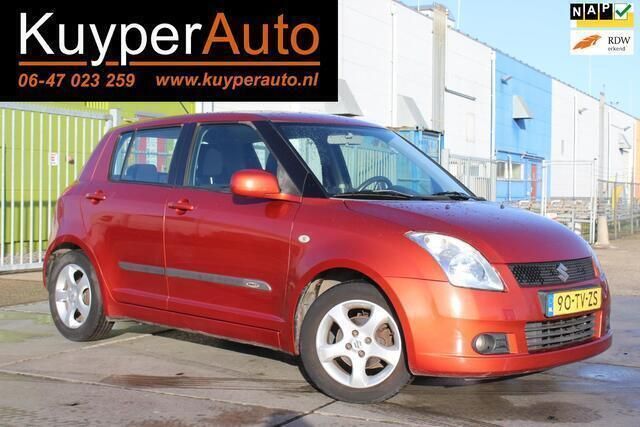 Oranje, metallic lak Gebruikt 2007 Suzuki Swift Hatchback | € 1.450 (Super prijs) - Afbeelding 1/4
