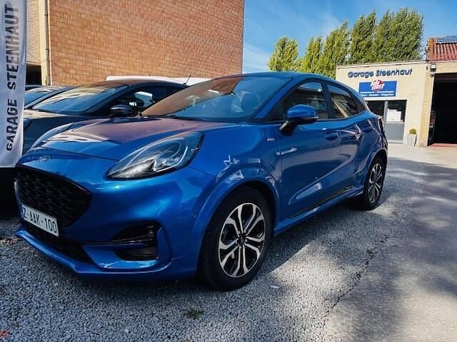 Blauw Gebruikt 2022 Ford Puma ST-Line Stationwagen | € 19.900 (Super prijs) - Afbeelding 1/4