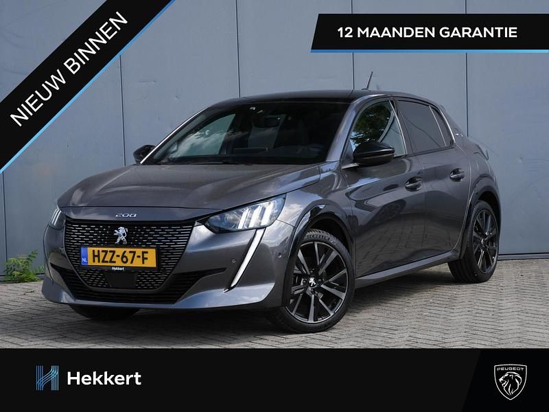 Grijs Gebruikt 2021 Peugeot 208 GT Hatchback | € 18.995 (Eerlijke prijs) - Afbeelding 1/4