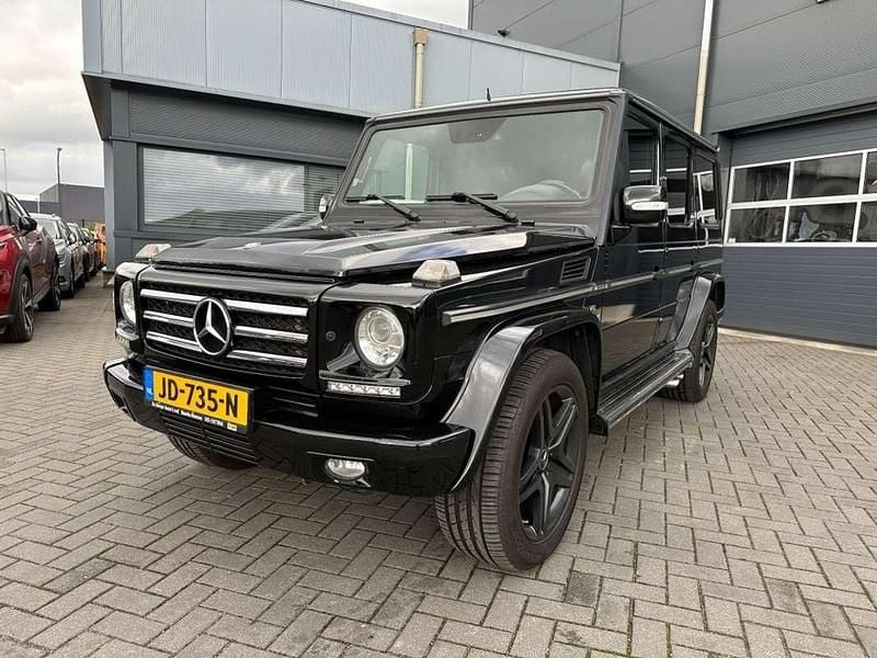 Occasion Mercedes G55 AMG AMG 500 PK (367 kW) 2006 Zwart SUV