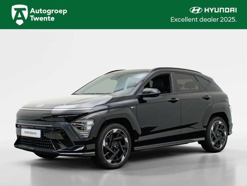 Zwart Gebruikt 2025 Hyundai Kona N Line SUV | € 41.995 (Super prijs) - Afbeelding 1/4