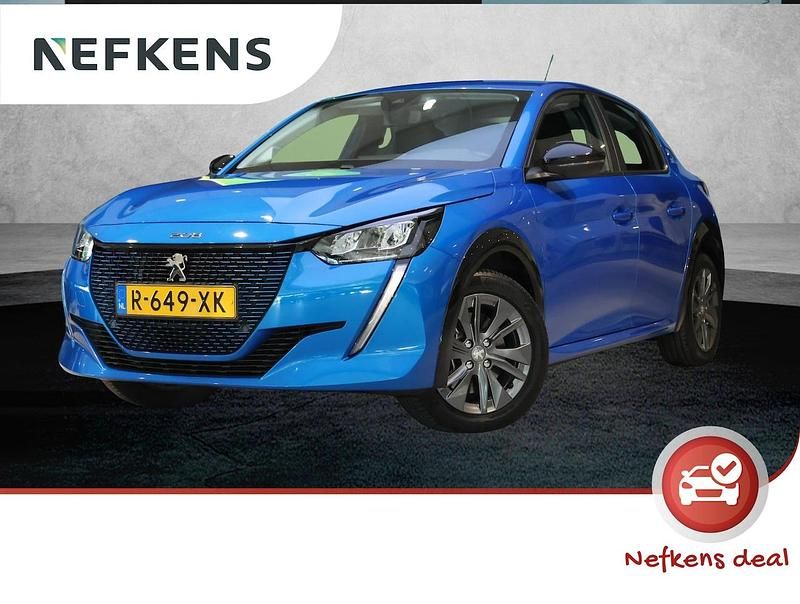 Occasion Peugeot e-208 Active 100 kW (136 PK) 2022 Blauw Hatchback