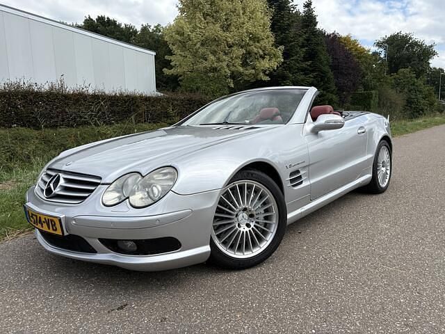 Grijs, metallic lak Gebruikt 2002 Mercedes SL55 AMG AMG Cabriolet | € 21.950 (Duur) - Afbeelding 1/4